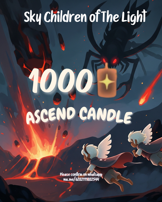 1000 ascended candle